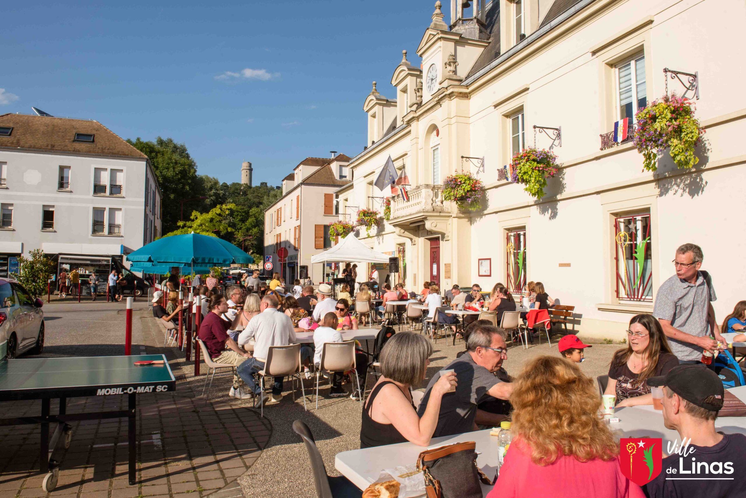 Les Jeudis en terrasse 2023 Mairie de Linas (91)